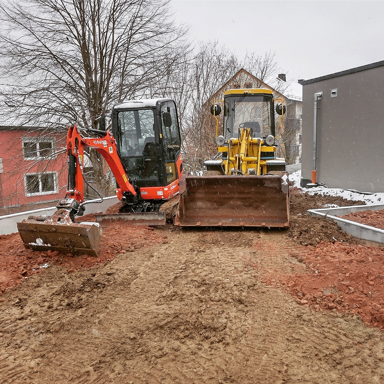 Referenzprojekt Baggerbetrieb und Landschaftsbau